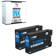 CMYi 2-Pack Compatible PGI-1200XL Cyan Ink Cartridge fits Canon MAXIFY MB2720 picture