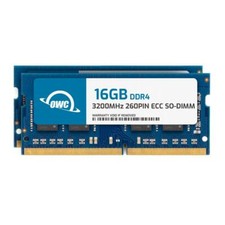 OWC 32GB (2x16GB) DDR4 3200MHz 1Rx8 ECC Unbuffered SODIMM 260pin Memory RAM picture