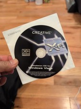 CREATIVE Xtreme Fidelity X-Fi Installation CD for WIndows Vista picture