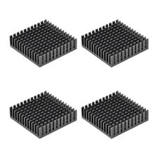Electronic Radiators Heatsink for Stepper Motor,3D Printer 40x40x11mm Black 4pcs picture