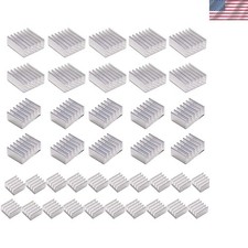 40 PCS Durable Aluminum and Copper Heatsinks with Adhesive Tape for Efficiency picture