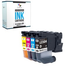 4-Pack Compatible CMYi LC504 Ink Cartridges Combo fits Brother MFC-J1365DW picture