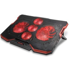 Enhance Engxc20100Rdws Cryogen 2 Laptop Cooling Pad With 5 Fans, Rgb Lighting, picture