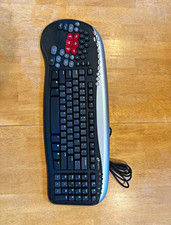 Ideazon Zboard MERC KU-0453 USB Gaming Keyboard Black Silver Untested picture