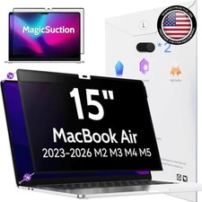 Nano-Suction Privacy Screen Protector for MacBook Air 15 Inch Anti-Glare picture