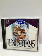 Microsoft Home Encarta 95 Vintage CD ROM Interactive Encyclopedia Manual picture