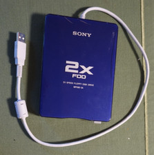 Sony 2X FDD 2x Speed USB Floppy Disk Drive MPF88E-UA Tested Powers Up picture
