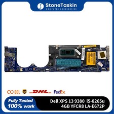 For Dell XPS 13 9380 Motherboard Intel i5-8265u 4GB YFCR8 LA-E672P picture