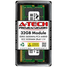 32GB DDR5 PC5-44800 ECC SODIMM (Replacement for Lenovo 4X71N91948) Memory RAM picture