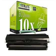 Eurotone 10 Pack Black Laser Toner Cartridge Compatible with Lexmark E460X11 picture