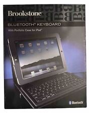 Used Brookstone Bluetooth Keyboard w/Portfolio Case for Apple iPad 2 ...
