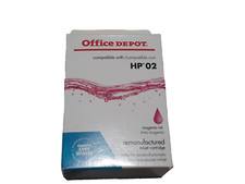 Genuine Office Depot (MAGENTA) Compatible With 02 Photosmart Ink Cartridge picture