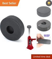 Protective Rubber Jack Pad Set for 2 Ton Lifting - Universal Vehicle Support picture