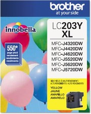 Printer LC203Y High Yield Ink Cartridge Yellow 550 Pages picture