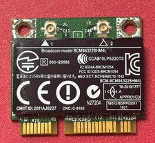 🌞BROADCOM DELL HALF MINI PCIe DUAL BAND WIRELESS WIFI CARD BCM943228HM4L picture