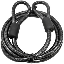 Braided Steel Security Cable with Loop Ends 30 FT picture