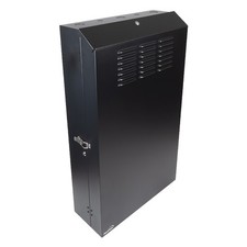 5U Vertical Enclosure Wall Mount Rack Low Profile Cabinet 36