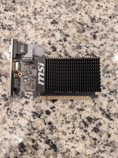 MSI GeForce GT 710 2GB DDR3 Low Profile PCIe Graphics Card VGA HDMI DVI Fanless picture