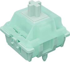 Gateron Mint Green Linear Keyboard Switches,5 Pin Pre-Lubed 22Mm Dual-Stage picture
