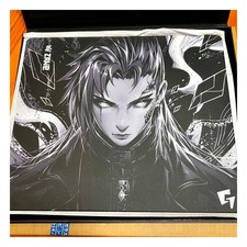 GLSSWRKS ZANE Glass Mouse Pad Speed Type Gaming Smooth Surface Japan USED picture