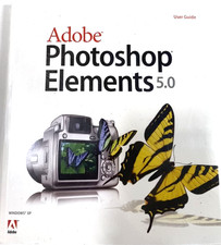 Adobe Photoshop Elements 5.0 NEW SEALED INSTRUCTION BOOK ONLY  XP picture