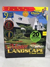 Punch Software Master Landscape & Home Design Windows 95 98 2000 New picture