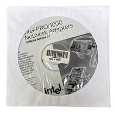 Sealed Vintage Intel Pro/1000 Network Adapters Drivers CD Ver 3.1 Vintage PC NEW picture