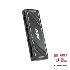 16-Port 2in1 PC Black, 5V 3Pin ARGB 12V 4Pin PWM SATA Splitter | Fan Hub picture
