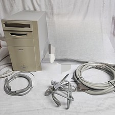 VTG Apple Power Macintosh 8500/150 W/Cable-Bullseye & Spiral Cord Powers On READ picture