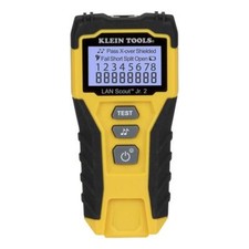Klein Tools LAN Scout Jr 2 Cable Tester for RJ45 CAT 5e 6 6A with LCD Display picture