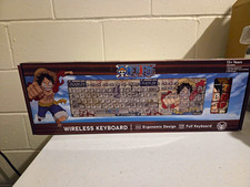 One Piece Wireless Ergonomic Keyboard 108-Key QWERTY English w/ USB Dongle picture