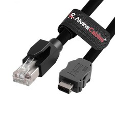 20in IX Industrial Cable IX30G-A-10S-CV(7.0) A Key RJ45 for PLC Machine Vision picture