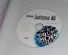 Disc ONLY EXTENSIS SUITCASE X1  OS X MACINTOSH CD ROM Read picture