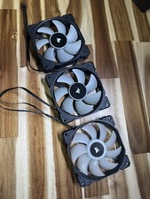 CORSAIR Fan, 120x120x25mm,12V, 1500A±200 RPM, 2x Black Frame 1x RGB RWF0016 picture