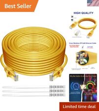 Reliable 50ft Cat6 Ethernet Cable - 10 Gigabit Speed & Low Return Loss Assurance picture