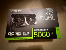 ASUS Dual GeForce RTX 5060 Ti OC 16GB GDDR7 PCIe 5.0 Ray Tracing-Never Used picture