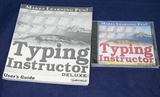 Typing Instructor Deluxe CD-ROM with Manual. Disc Sealed. See picture re manual. picture