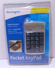 Kensington Pocket KeyPad w/ USB Ports Wired USB Number Pad 33006F New picture
