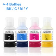 4*127ML Sublimation Ink For Epson 001-004 101-106 502 504 544 T03Y L3150 L3110 picture
