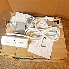 Lot of 4 Byrne Dean Desk Power Modules Recessed Table Grommet BE04315-2DF-D-ZADZ picture