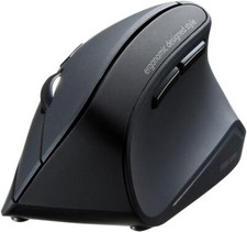 SANWA Bluetooth Blue LED Ergonomic Mouse tendonitis Prevention Blue LED 5 Button picture