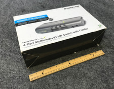 Iogear Control 4 Computers MiniView Extreme 4-Port KVMP Switch GCS1734- Open Box picture