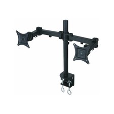HALTER FREE TILT DUAL MONITOR ARM - BLACK picture
