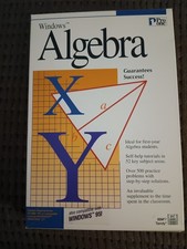 Pro One Multimedia Algebra Software Windows 3.5 Floppy Disk  picture