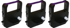 COMPUMATIC (3 Pack) Ribbon Cartridge for Lathem 100E, 700E, 900E, 1000E, 1500E, picture
