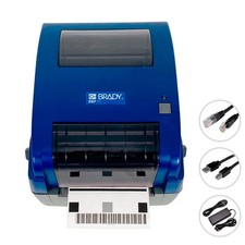 TESTED Brady BBP11-34L Thermal Transfer Label Printer 300 dpi LAN USB Serial picture
