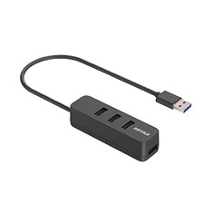 Buffalo USB-A 3.2 Gen1 Bus-Powered 4-Port Hub Black Top-Insertion Model with picture