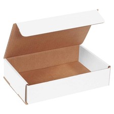 Shipping Boxes 9x6x4 50 Pack Corrugated Cardboard White AVIDITI Small picture