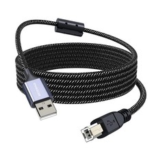 MOSWAG USB Printer Cable 10FT/3Meter Scanner 10FT/3Meter, Black  picture