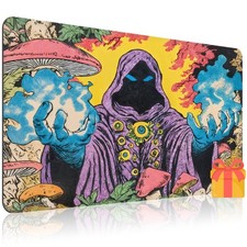 1pc Card Game Mat - Magic Wizard Pattern - Tabletop Protective Pad, Game Table picture